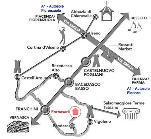 Casa Dell' Abbondanza B&B Agriturismo Vigoleno エクステリア 写真